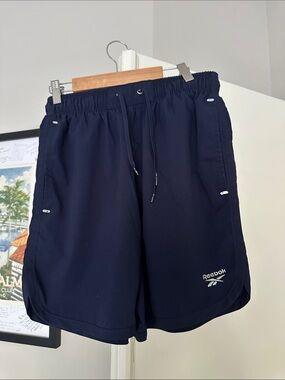 Reebok Dark Blue Performance Shorts